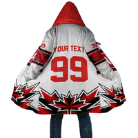 Canada Ice Hockey Custom Cloak Maple Leaves Sporty Geometric Style