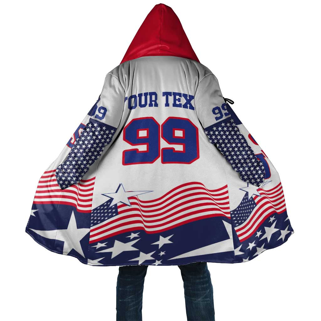 USA Ice Hockey Custom Cloak Flag Sporty Style
