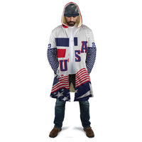 USA Ice Hockey Custom Cloak Flag Sporty Style