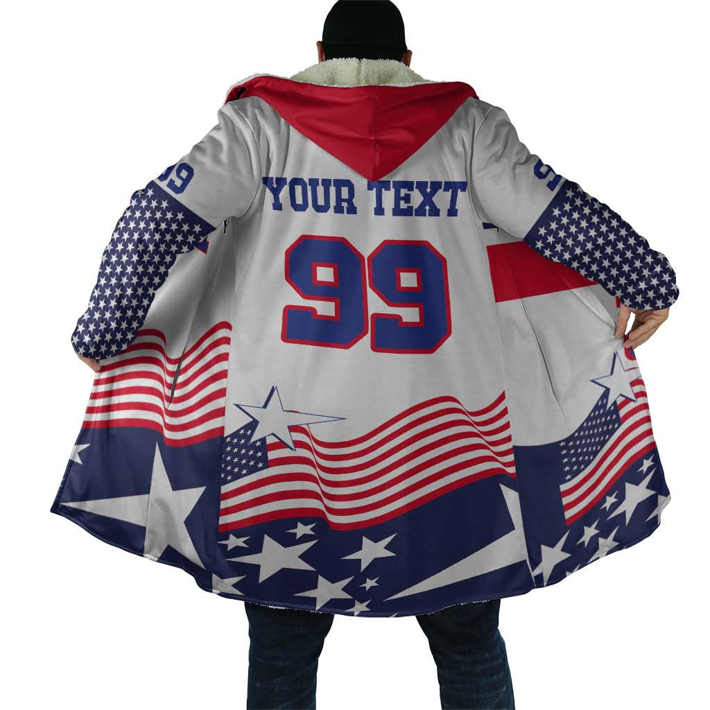 USA Ice Hockey Custom Cloak Flag Sporty Style