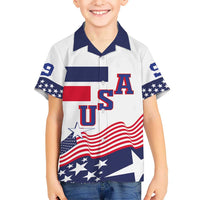 USA Ice Hockey Custom Hawaiian Shirt Flag Sporty Style