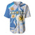 Argentina Independence Day Baseball Jersey - Día de la Independencia Brush and Grunge Style