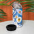 Argentina Independence Day 4 in 1 Can Cooler Tumbler - Día de la Independencia Brush and Grunge Style