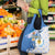 Argentina Independence Day Grocery Bag - Día de la Independencia Brush and Grunge Style