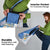 Argentina Independence Day Grocery Bag - Día de la Independencia Brush and Grunge Style