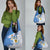 Argentina Independence Day Grocery Bag - Día de la Independencia Brush and Grunge Style