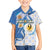 Argentina Independence Day Kid Hawaiian Shirt - Día de la Independencia Brush and Grunge Style