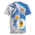 Argentina Independence Day Rugby Jersey - Día de la Independencia Brush and Grunge Style