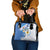 Argentina Independence Day Shoulder Handbag - Día de la Independencia Brush and Grunge Style