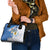 Argentina Independence Day Shoulder Handbag - Día de la Independencia Brush and Grunge Style