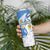 Argentina Independence Day Skinny Tumbler - Día de la Independencia Brush and Grunge Style
