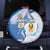 Argentina Independence Day Spare Tire Cover - Día de la Independencia Brush and Grunge Style