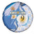 Argentina Independence Day Spare Tire Cover - Día de la Independencia Brush and Grunge Style