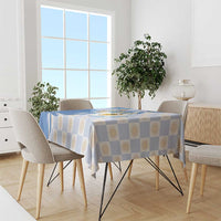 Argentina Independence Day Tablecloth - Día de la Independencia Brush and Grunge Style