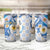 Argentina Independence Day Tumbler Cup - Día de la Independencia Brush and Grunge Style