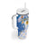Argentina Independence Day Tumbler With Handle - Día de la Independencia Brush and Grunge Style