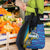 Bahamas Independence Day Grocery Bag National Flag Style with Blue Marlin and Emblem