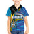 Bahamas Independence Day Hawaiian Shirt National Flag Style with Blue Marlin and Emblem