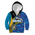 Bahamas Independence Day Kid Hoodie National Flag Style with Blue Marlin and Emblem