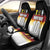 Custom Germany Football Car Seat Cover Die Mannschaft Championship Titles World and Euro - Wonder Print Shop