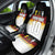 Custom Germany Football Car Seat Cover Die Mannschaft Championship Titles World and Euro - Wonder Print Shop