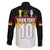 Custom Germany Football Family Matching Long Sleeve Bodycon Dress and Hawaiian Shirt Die Mannschaft Championship Titles World and Euro - Wonder Print Shop