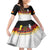 Custom Germany Football Family Matching Short Sleeve Bodycon Dress and Hawaiian Shirt Die Mannschaft Championship Titles World and Euro - Wonder Print Shop