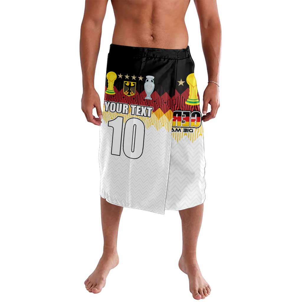 Custom Germany Football Lavalava Die Mannschaft Championship Titles World and Euro - Wonder Print Shop