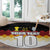 Custom Germany Football Round Carpet Die Mannschaft Championship Titles World and Euro