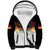 Custom Germany Football Sherpa Hoodie Die Mannschaft Championship Titles World and Euro - Wonder Print Shop