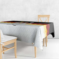 Custom Germany Football Tablecloth Die Mannschaft Championship Titles World and Euro - Wonder Print Shop