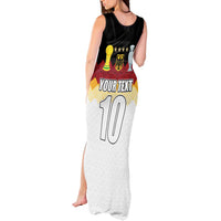 Custom Germany Football Tank Maxi Dress Die Mannschaft Championship Titles World and Euro - Wonder Print Shop