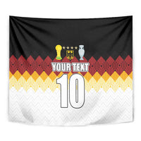 Custom Germany Football Tapestry Die Mannschaft Championship Titles World and Euro - Wonder Print Shop
