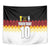 Custom Germany Football Tapestry Die Mannschaft Championship Titles World and Euro - Wonder Print Shop