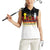 Custom Germany Football Women Sleeveless Polo Shirt Die Mannschaft Championship Titles World and Euro - Wonder Print Shop