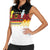 Custom Germany Football Women Sleeveless Polo Shirt Die Mannschaft Championship Titles World and Euro - Wonder Print Shop