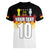 Custom Germany Football Women V-Neck T-Shirt Die Mannschaft Championship Titles World and Euro - Wonder Print Shop