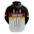Custom Germany Football Zip Hoodie Die Mannschaft Championship Titles World and Euro - Wonder Print Shop