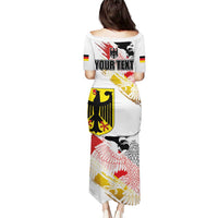 Personalised Germany Seal and Eagle Grunge Flag Puletasi - Wonder Print Shop