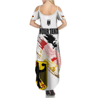 Personalised Germany Seal and Eagle Grunge Flag Summer Maxi Dress - Wonder Print Shop