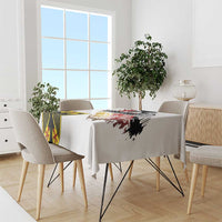 Personalised Germany Seal and Eagle Grunge Flag Tablecloth - Wonder Print Shop