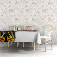 Personalised Germany Seal and Eagle Grunge Flag Tablecloth - Wonder Print Shop