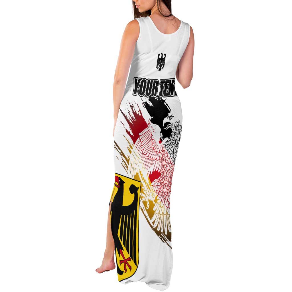 Personalised Germany Seal and Eagle Grunge Flag Tank Maxi Dress - Wonder Print Shop