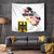 Personalised Germany Seal and Eagle Grunge Flag Tapestry - Wonder Print Shop