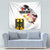 Personalised Germany Seal and Eagle Grunge Flag Tapestry - Wonder Print Shop