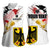 Personalised Germany Seal and Eagle Grunge Flag Women Sleeveless Polo Shirt - Wonder Print Shop