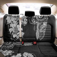 Japanese Irezumi and Hawaiian Polynesian Art Tattoo Back Car Seat Cover Black Color - Wonder Print Shop