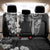 Japanese Irezumi and Hawaiian Polynesian Art Tattoo Back Car Seat Cover Black Color - Wonder Print Shop