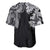 Japanese Irezumi and Hawaiian Polynesian Art Tattoo Baseball Jersey Black Color - Wonder Print Shop