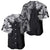 Japanese Irezumi and Hawaiian Polynesian Art Tattoo Baseball Jersey Black Color - Wonder Print Shop